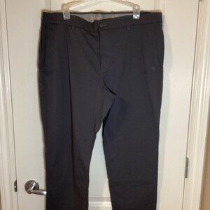 Original Penguin Men Gray Flat Front Golf Pants Athleisure Preppy Golfing Casual